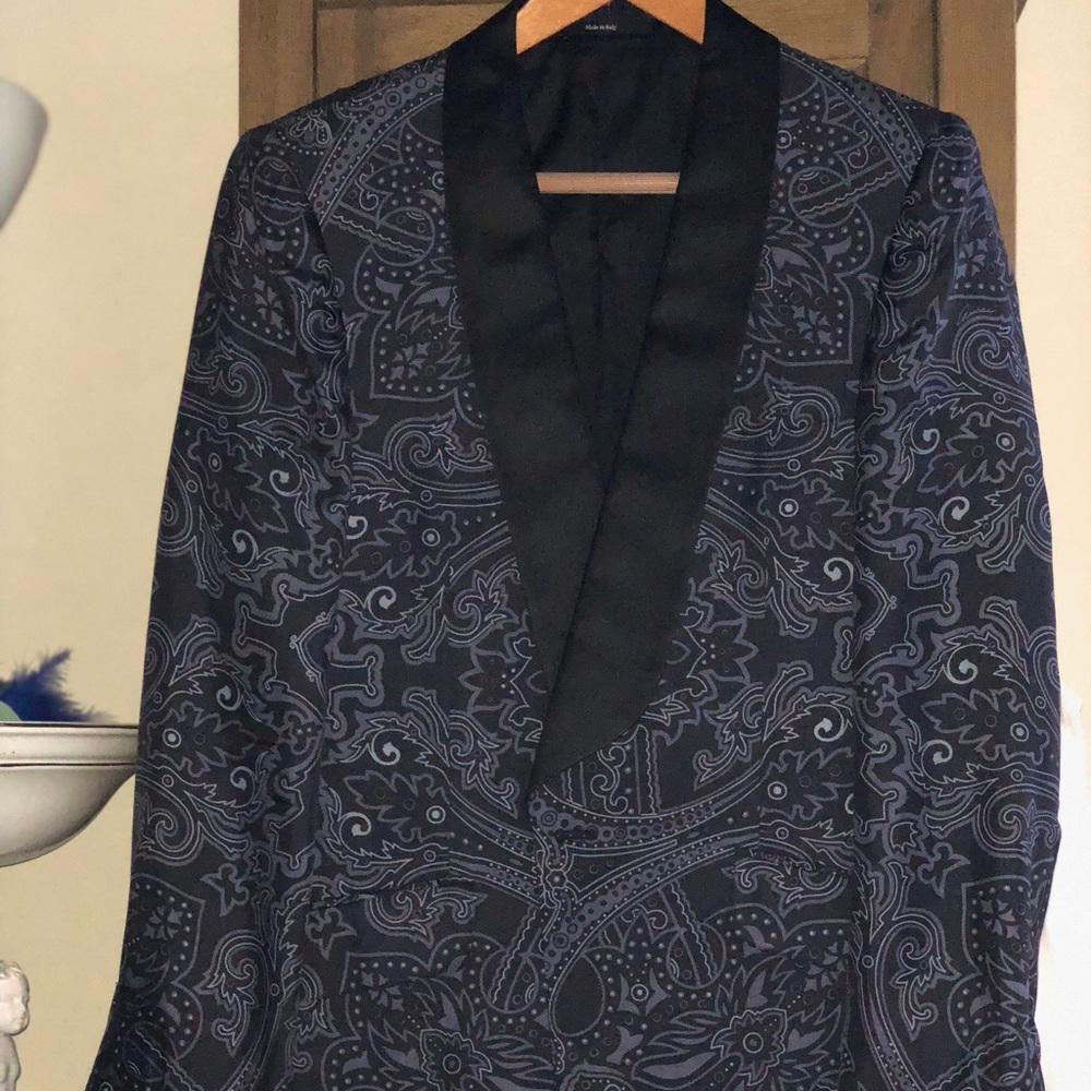 Gucci Silk Smoking Jacket